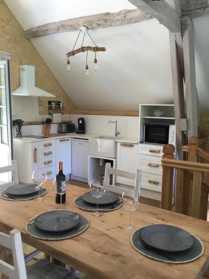 Logis Des 4 Fees Et Son Bain Nordique Villa Sainte-Nathalene Luaran gambar