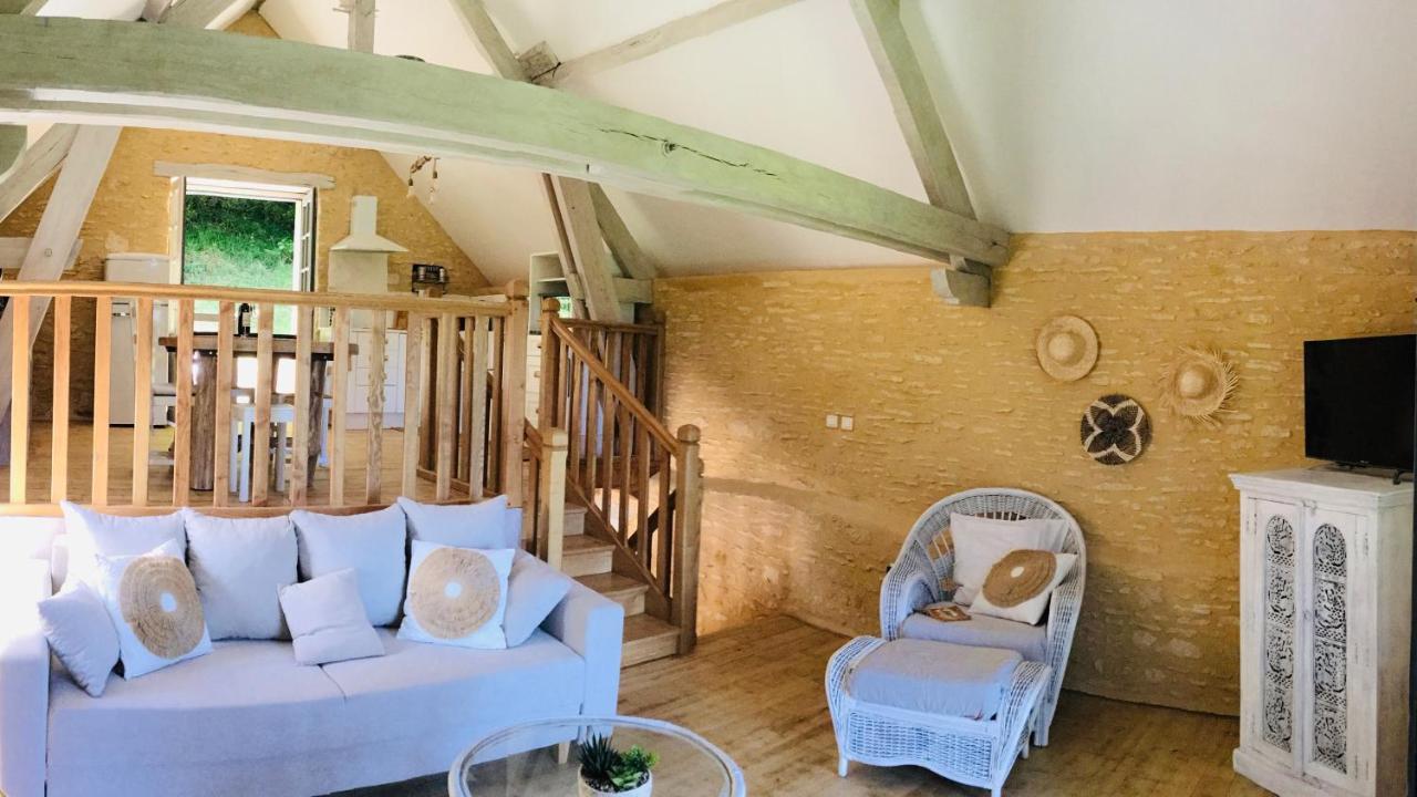 Logis Des 4 Fees Et Son Bain Nordique Villa Sainte-Nathalene Luaran gambar