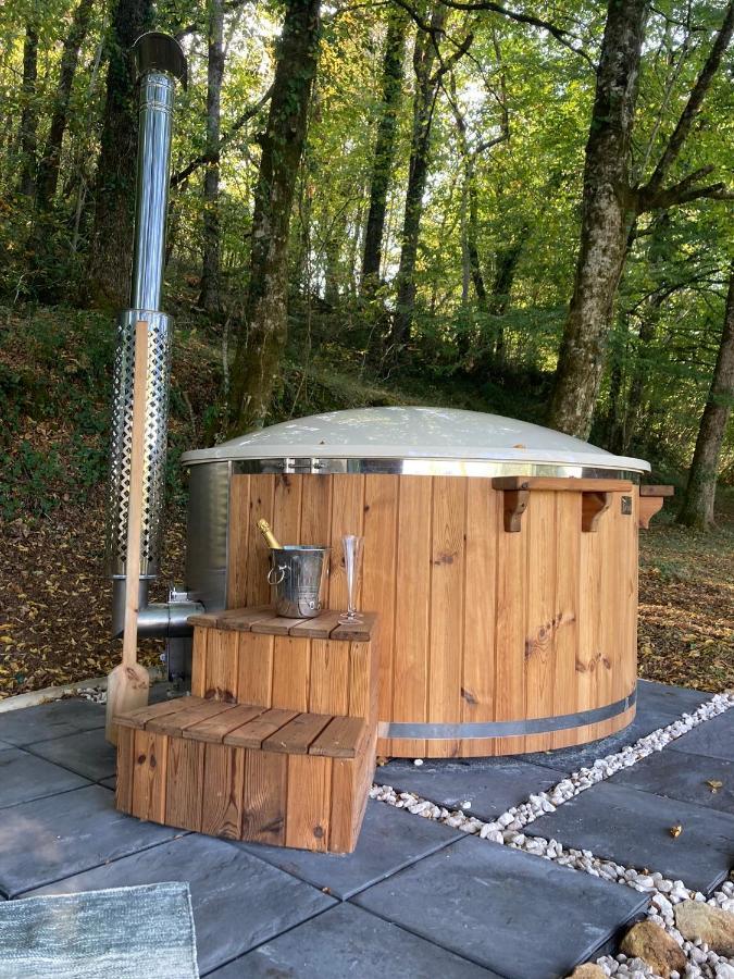 Logis Des 4 Fees Et Son Bain Nordique Villa Sainte-Nathalene Luaran gambar